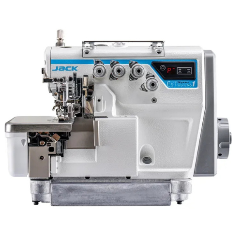 MAQUINA PARA COSTURAR TECIDOS PONTO CONJUGADO JACK E5-4-83/323 220V
